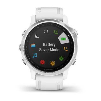 Спортивний годинник Garmin Fenix 6S Silver with White Band 010-02159-00 — фото 9