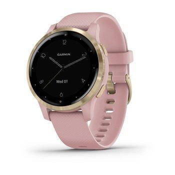Фітнес годинник Garmin vivoactive 4S Dust Rose-Light Gold 010-02172-33