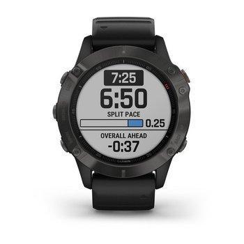 Спортивний годинник Garmin Fenix 6 Sapphire Gray with Black Band 010-02158-11 — фото 5