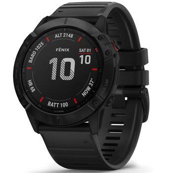 Спортивний годинник Garmin Fenix 6X Pro та Sapphire editions Black with Black Band 010-02157-01