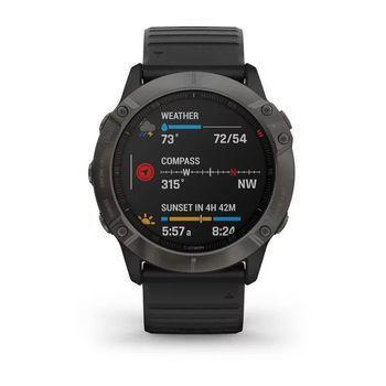 Спортивний годинник Garmin Fenix 6X Carbon Gray DLC with Black Band 010-02157-11 — фото 19