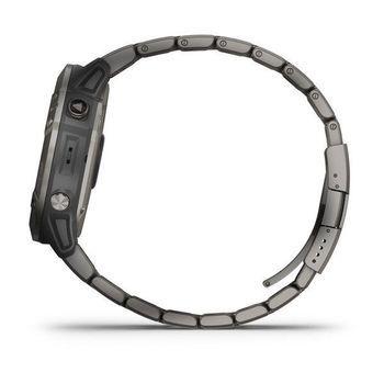 Спортивний годинник Garmin Fenix 6X Pro - Titanium with Vented Titanium Bracelet 010-02157-24 — фото 8