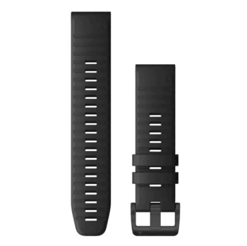 Ремінець Garmin Fenix 6 22mm QuickFit Black Silicone Band 010-12863-00