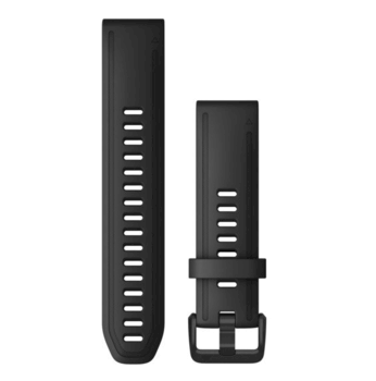 Ремінець Garmin Fenix 6s 20mm QuickFit Black Silicone Band 010-12867-00