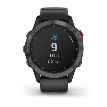 Спортивний годинник Garmin Fenix 6 Pro Solar Slate Gray Black Band 010-02410-15 — фото 7