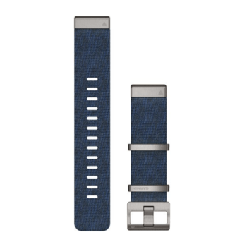 Нейлоновий ремінець Garmin MARQ QuickFit 22 мм синій 010-12738-02