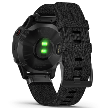 Спортивний годинник Garmin Fenix 6 Pro Sapphire Black DLC with Heathered Black Nylon Band 010-02158-17 — фото 3