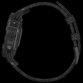 Спортивний годинник Garmin Fenix 6 Pro Sapphire Black DLC with Heathered Black Nylon Band 010-02158-17 — фото 9