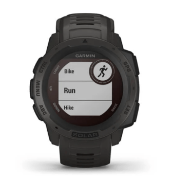 Годинник-навігатор Garmin Instinct Solar Graphite 010-02293-00 — фото 4