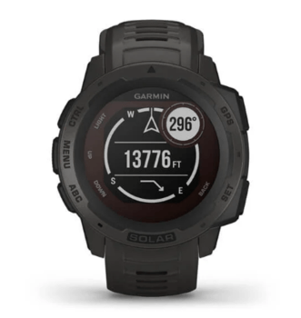 Годинник-навігатор Garmin Instinct Solar Graphite 010-02293-00 — фото 5