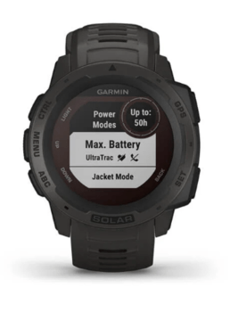 Годинник-навігатор Garmin Instinct Solar Graphite 010-02293-00 — фото 6