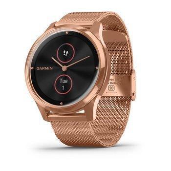Фітнес годинник Garmin vivomove Luxe Rose Gold-Black 010-02241-24