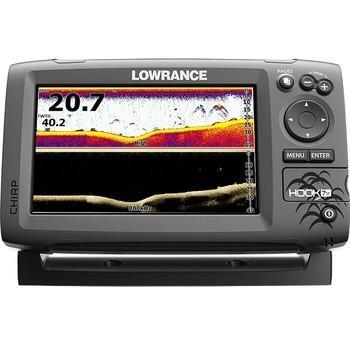 Ехолот Lowrance HOOK - 7x з датчиком для транцевого кріплення HDI 83/200/455/800 000-12660-001