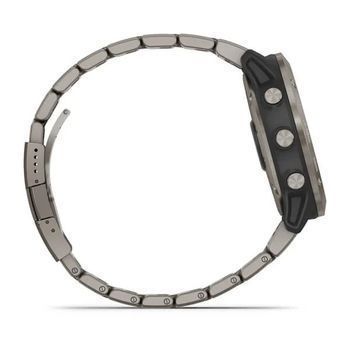 Морський годинник для спорту Garmin Quatix 6X Solar Titanium with Titanium Band 010-02157-31 — фото 11