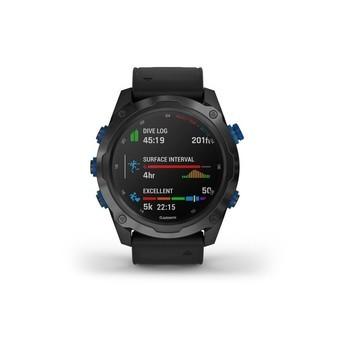 Годинник-навігатор для дайвінгу Garmin Descent Mk2i титановий корпус з DLC-покриттям + датчик T10 010-02132-13 — фото 3