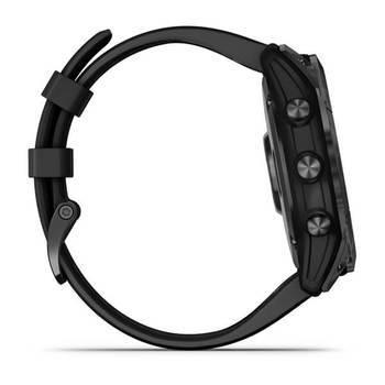 Спортивний годинник Garmin Fenix 7X Solar Slate grey з чорним ремінцем 010-02541-01 — фото 9