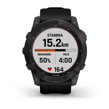 Спортивний годинник Garmin Fenix 7X Solar Slate grey з чорним ремінцем 010-02541-01 — фото 6
