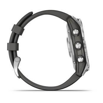 Спортивний годинник Garmin Epix Gen 2 Slate Steel з силіконовим ремінцем 010-02582-01 — фото 7