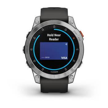 Спортивний годинник Garmin Epix Gen 2 Slate Steel з силіконовим ремінцем 010-02582-01 — фото 8