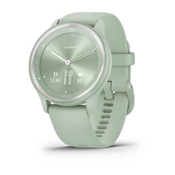Фітнес годинник Garmin vivomove Sport Cool Mint з силіконовим ремінцем 010-02566-03