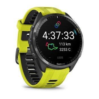 Годинник Garmin Forerunner 965 Yellow/Black Titanium Bezel 010-02809-12 — фото 2