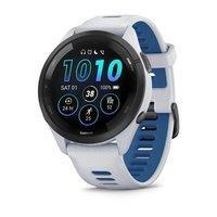 Годинник Garmin Forerunner 265 Whitestone / Tidal Blue  010-02810-11