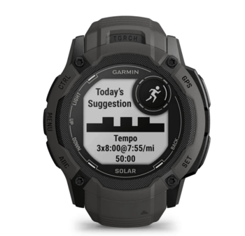 Годинник-навігатор Garmin Instinct 2X Solar графітовий 010-02805-00 — фото 5