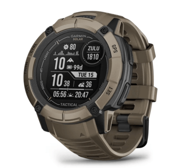 Годинник-навігатор Garmin Instinct 2X Solar Tactical Edition Coyote Tan 010-02805-02