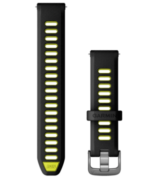 Ремінець Garmin Quick 18 мм Release Bands Black/Yellow 010-11251-A3  — фото 1