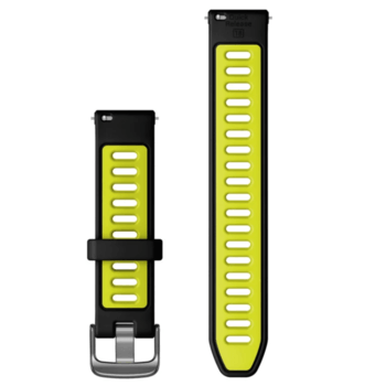 Ремінець Garmin Quick 18 мм Release Bands Black/Yellow 010-11251-A3  — фото 2