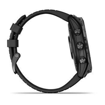 Спортивний годинник Garmin Epix Pro Gen 2 Standard Edition (51мм) Slate Gray з силіконовим чорним ремінцем  010-02804-21 — фото 6