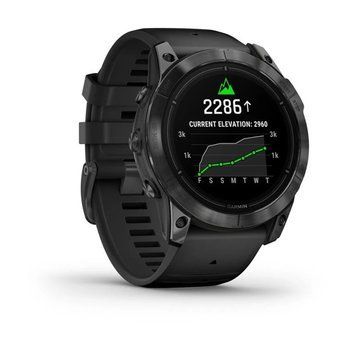 Спортивний годинник Garmin Epix Pro Gen 2 Standard Edition (51мм) Slate Gray з силіконовим чорним ремінцем  010-02804-21 — фото 5