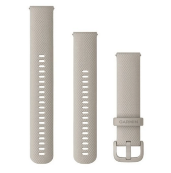 Ремінець для годинника Venu Garmin Quick Release 20 мм French Gray силіконовий 010-13021-07