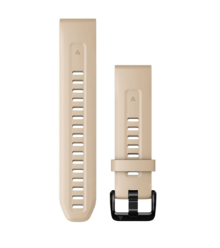 Змінний ремінець Garmin QuickFit 20 мм Limestone силіконовий 010-13102-08