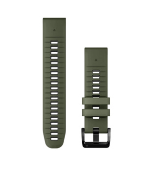 Ремінець Garmin 22 мм QuickFit Moss/Graphite Silicone Band  силиконовый 010-13280-07