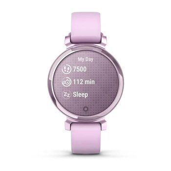 Фітнес годинник Garmin Lily 2 Metallic Lilac with Lilac силіконовий ремінець 010-02839-01 — фото 6