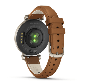 Фітнес годинник Garmin Lily 2 Classic Dark Bronze with Mulberry з шкіряним ремінцем 010-02839-72 — фото 5