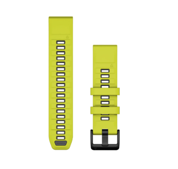 Ремінець Garmin fenix 8 QuickFit 22 мм Yellow/Graphite силіконовий 010-13392-08 — фото 1