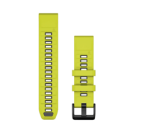Ремінець Garmin fenix 8 QuickFit 22 мм Yellow/Graphite силіконовий 010-13392-08
