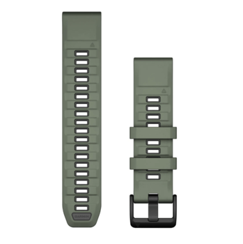 Ремінець Garmin fenix 8 QuickFit 22 мм Willow/Graphite силіконовий 010-13392-04 — фото 3