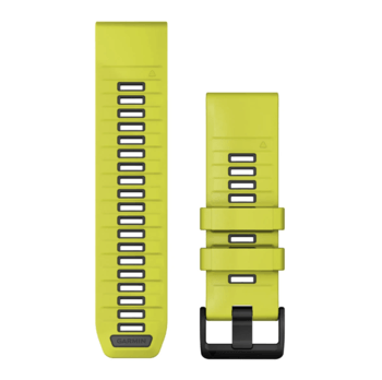 Ремінець Garmin fenix 8 QuickFit 26 мм Yellow/Graphite силіконовий 010-13393-08