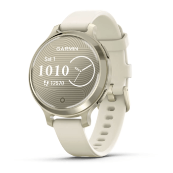 Фітнес годинник Garmin Lily 2 Active Lunar Gold силіконовий ремінець 010-02891-00