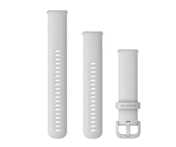 Ремінець для годинника Venu Garmin Quick Release 20 мм White силіконовий 010-13021-00