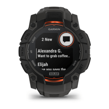 Годинник-навігатор Garmin Instinct 3 Solar 50мм Black with Charcoal 010-02935-00 — фото 8