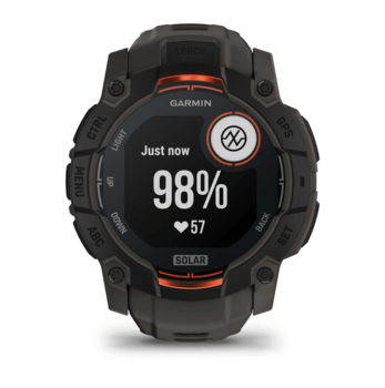 Годинник-навігатор Garmin Instinct 3 Solar 50мм Black with Charcoal 010-02935-00 — фото 3