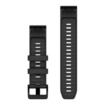 Ремінець Garmin fenix 8 QuickFit 22 мм Graphite силіконовий 010-13392-07 — фото 2