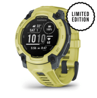 Годинник-навігатор Garmin Instinct E Electric Lime 45мм з жовтим силіконовим ремінцем 010-02933-01