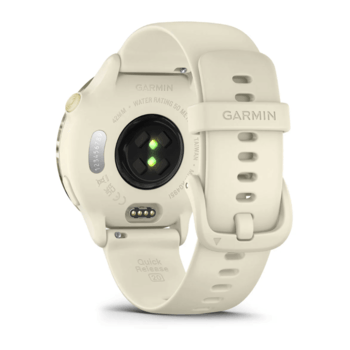 Фітнес годинник Garmin Vivoactive 6 Lunar Gold із силіконовим ремінцем 010-02985-01 — фото 6