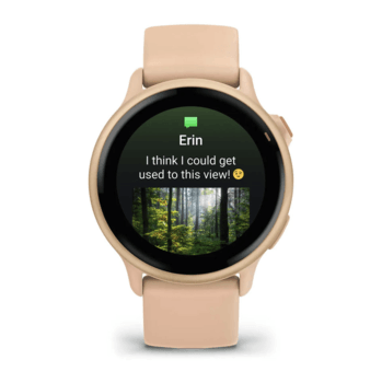 Фітнес годинник Garmin Vivoactive 6 Metallic Pink Dawn із силіконовим ремінцем 010-02985-03 — фото 13