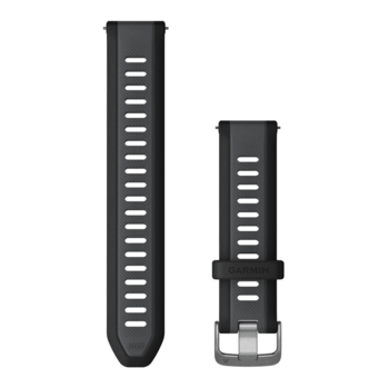Ремінець Garmin Replacement Band Forerunner 165 20мм Black Slate Grey 010-11251-AG